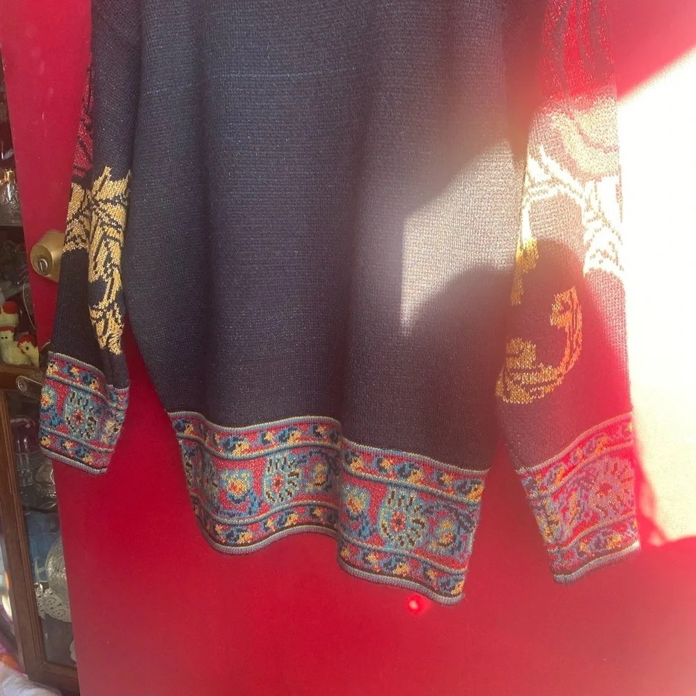 Vintage 90’s Anne Pinkerton Tunic Sweater purchased at Saks Fifth Avenue - Picture 4 of 8